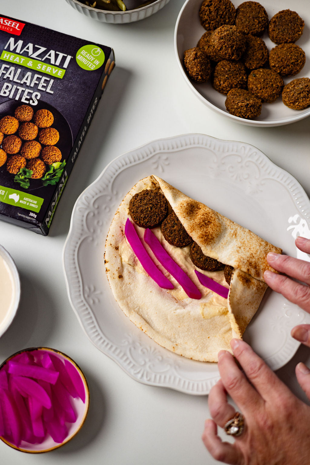 MAZATI Falafel Roll Kit