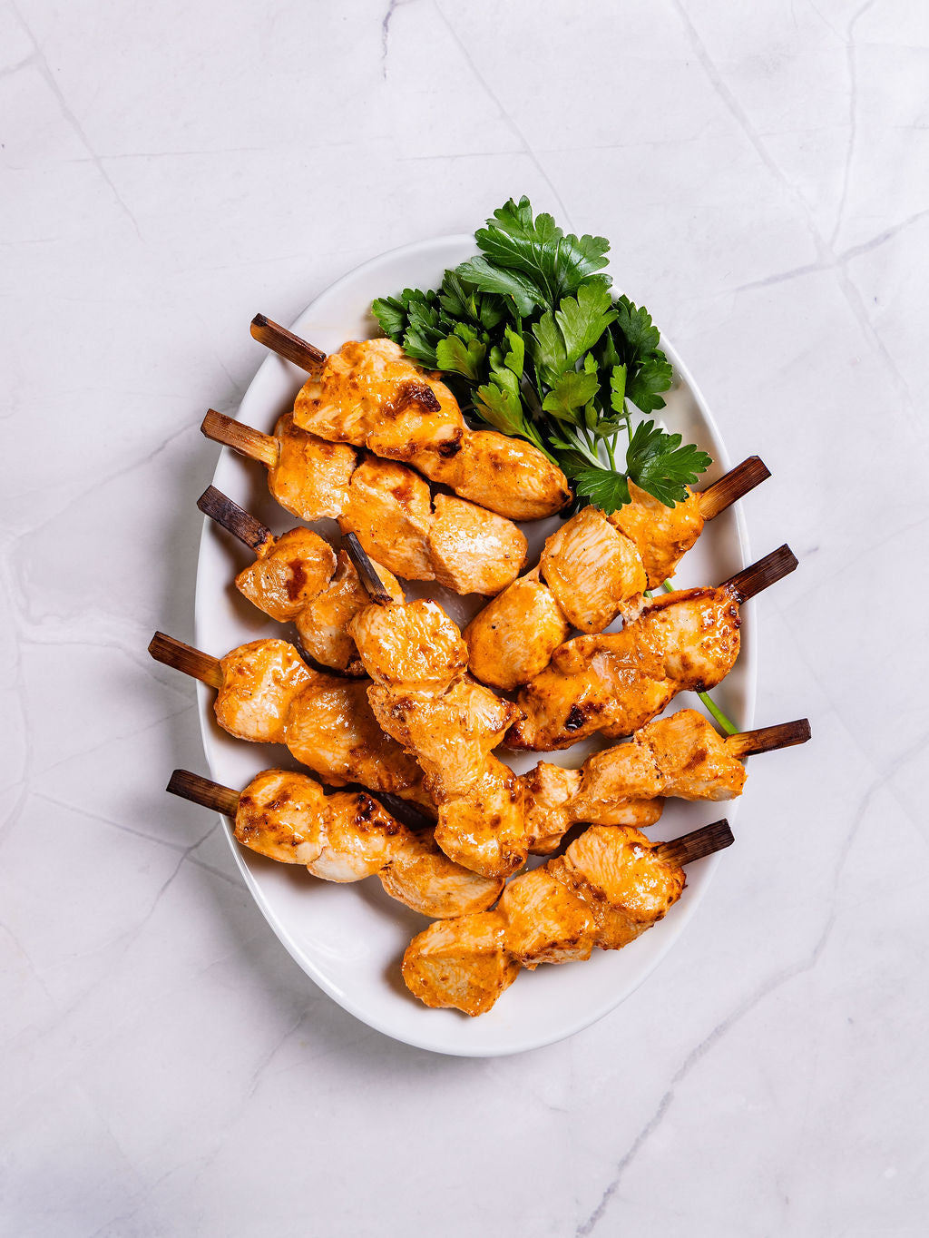 Shish Tawook Skewers