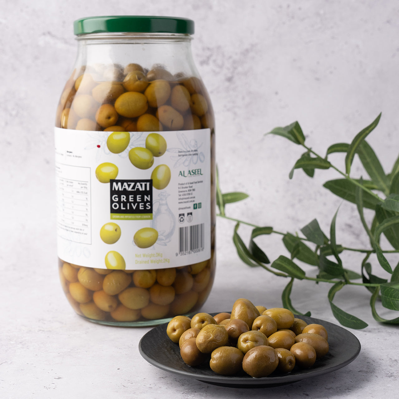 Green Olives 3kg