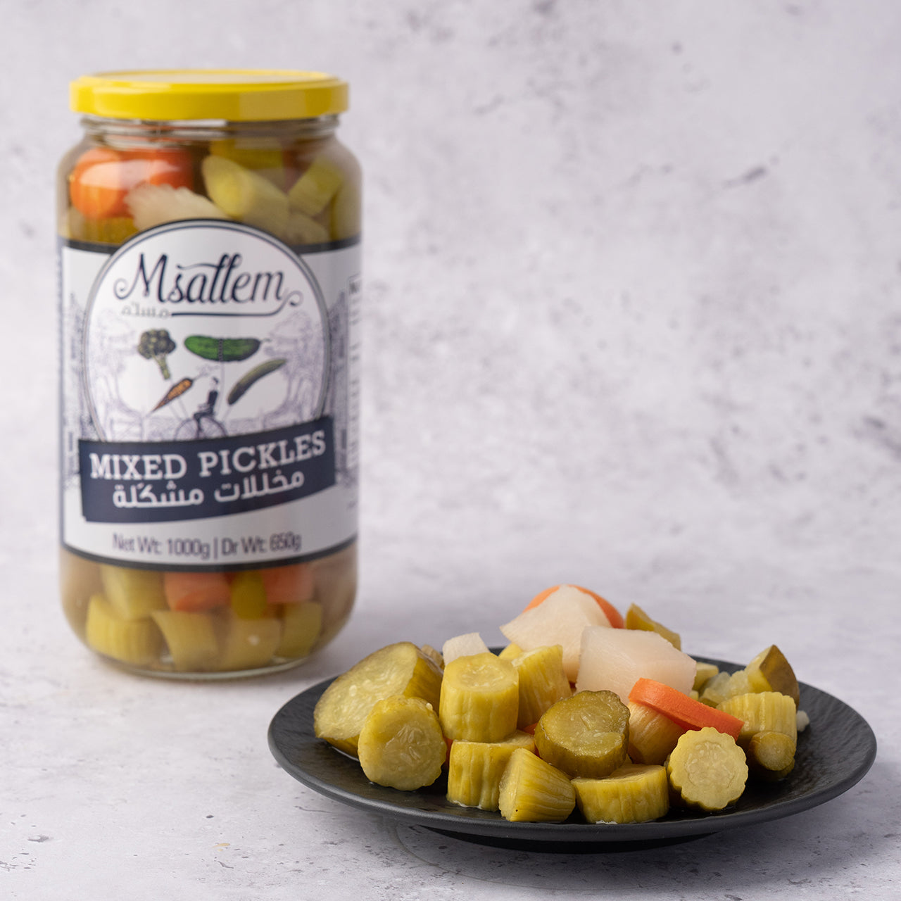 Msallem Mixed Pickles 1kg
