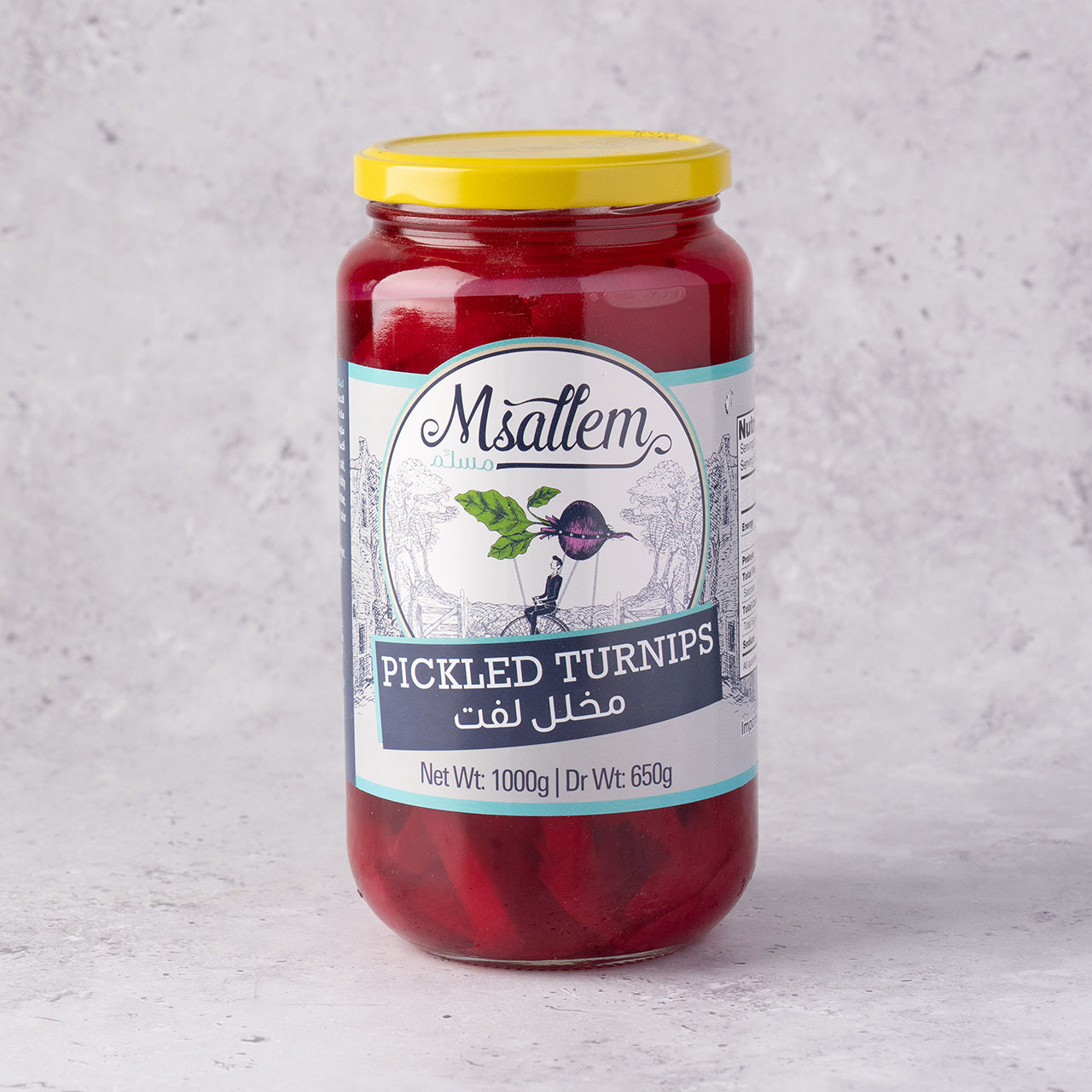 Msallem Pickled Turnips 1kg